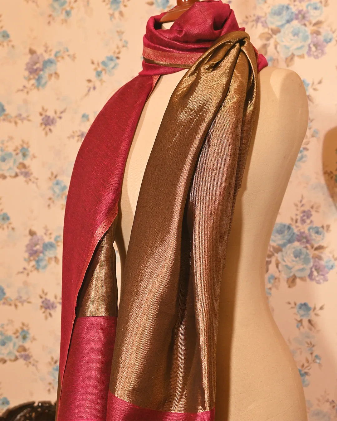 Magenta Moonlight Stole