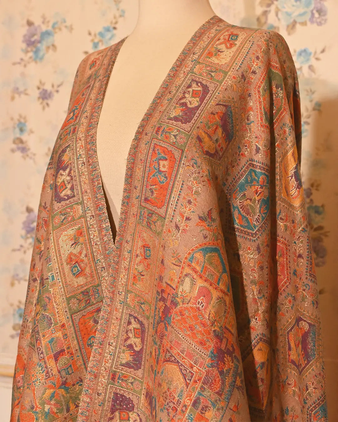 Shehenshah Tapestry Pashmina