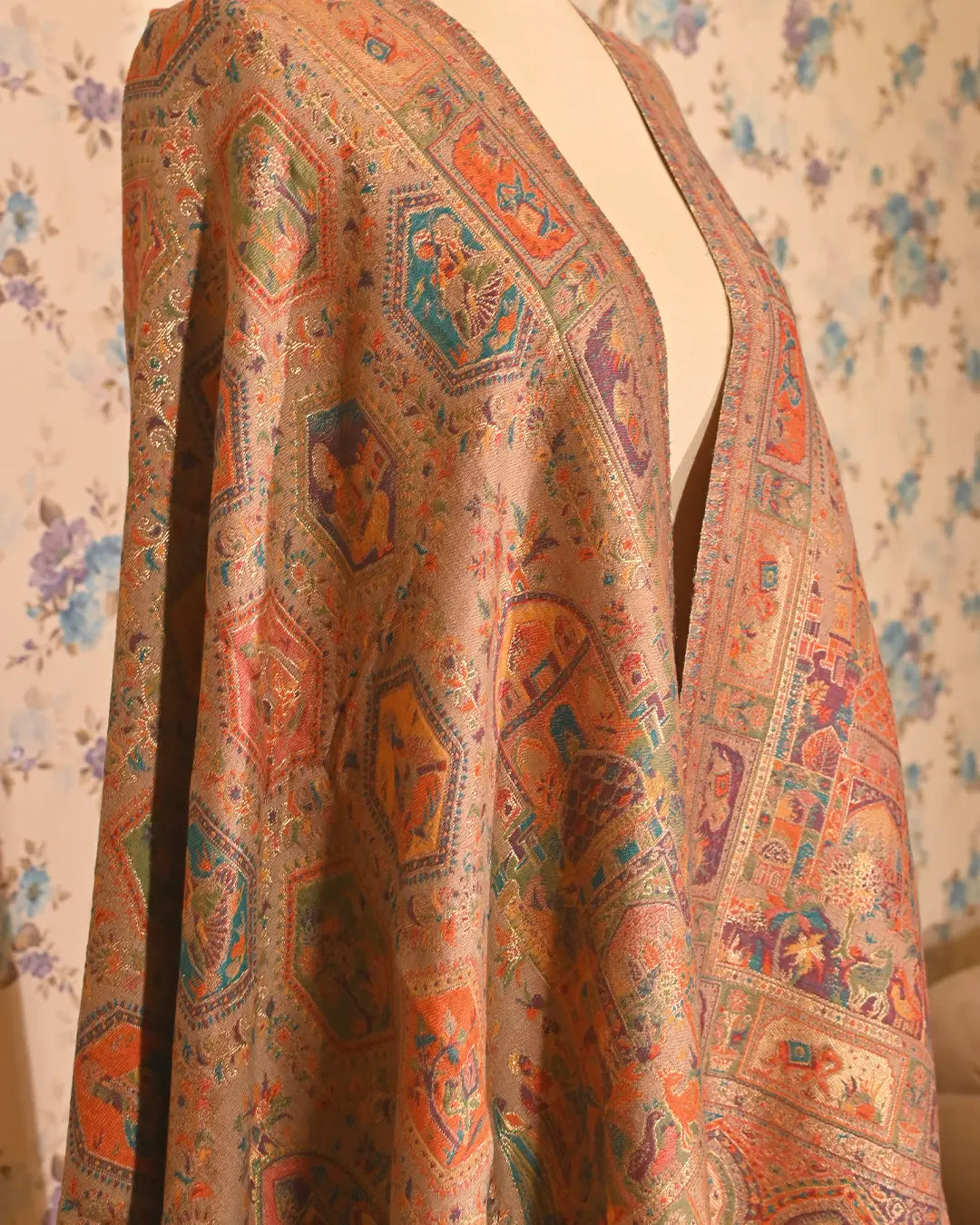 Shehenshah Tapestry Pashmina